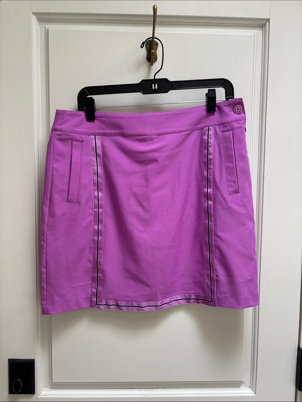 EP Pro Magenta Golf Skort with Contrasting Trim